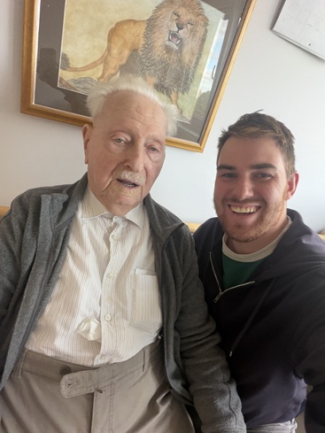 Jiri Kluc with Erich Finsches.