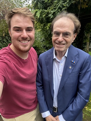 Jiri Kluc with Ronald Waterman.